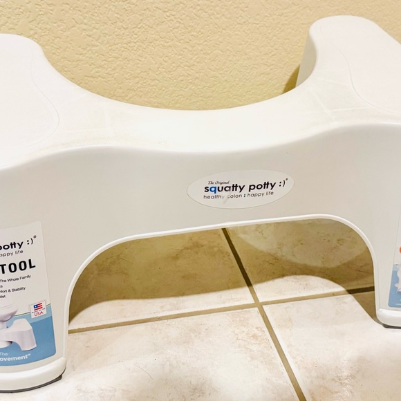Squatty Potty Toilet Stool Helps With Natural Elimination Bathroom Squat - Picture 2 of 7